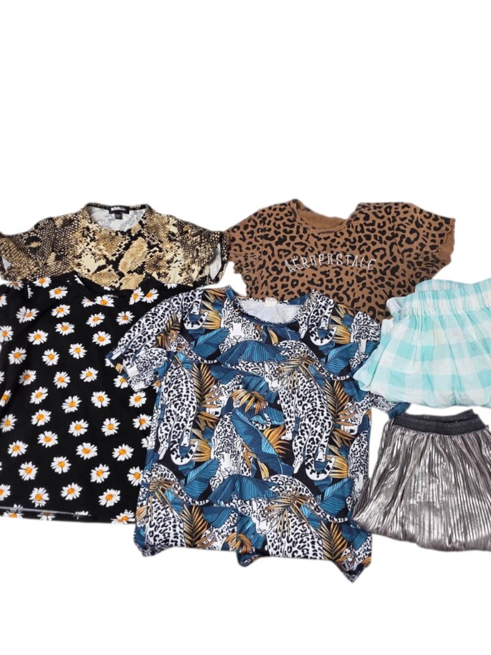 Girl's Clothing Lot Size 9, Shirts/Skirts